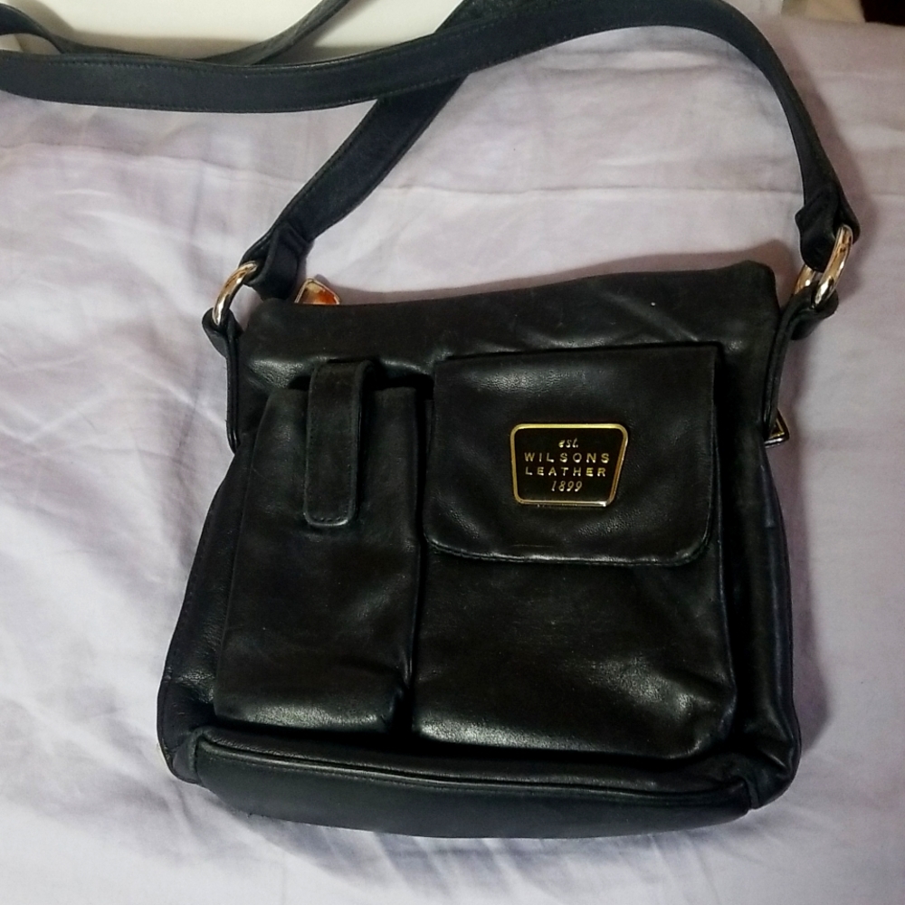 Wilson leather crossbody bag